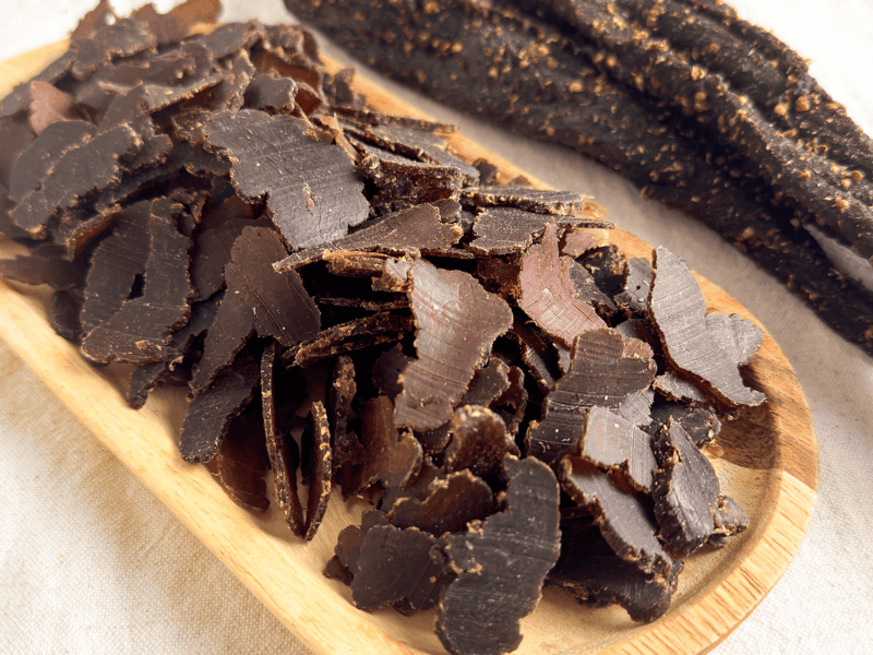 what is kudu biltong , this is how kudu biltong looks like