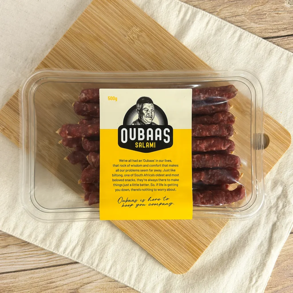 oubaas salami sticks prepacked in 500g main image