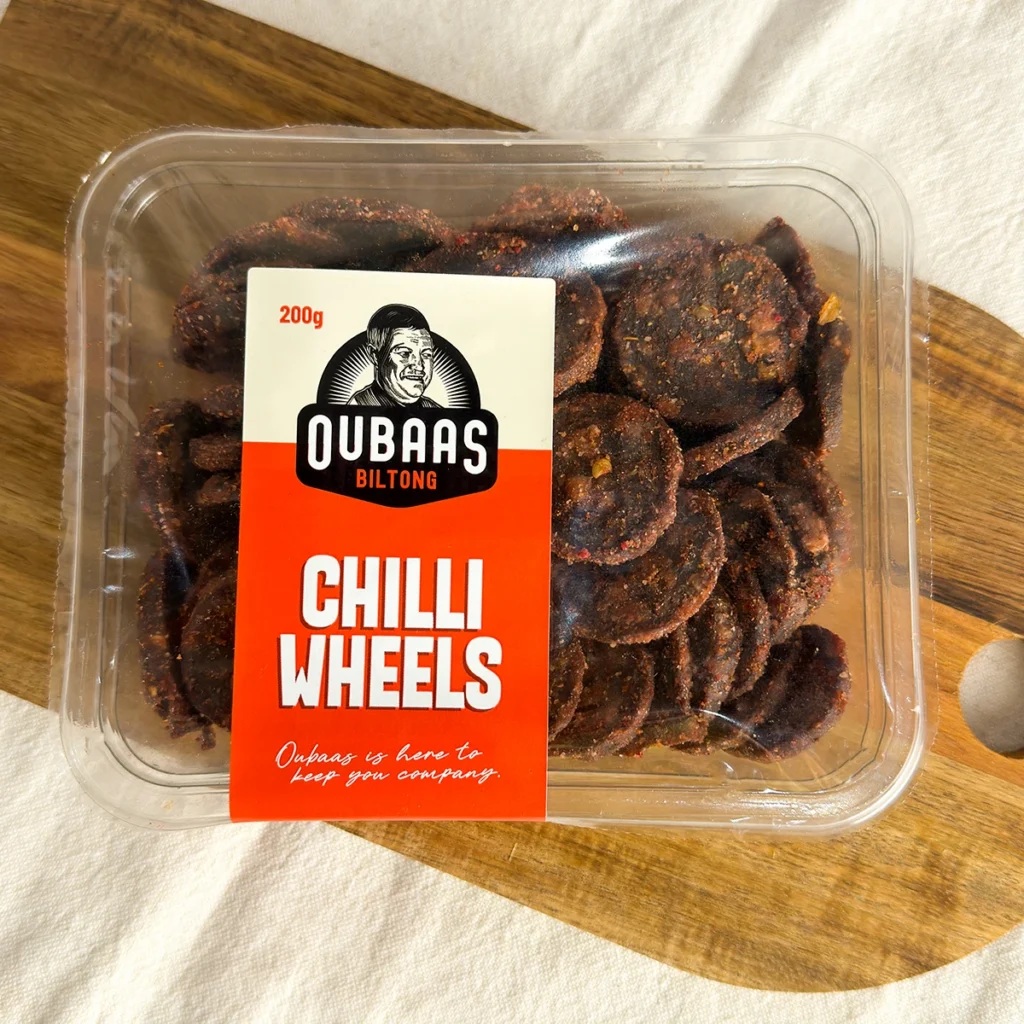 Oubaas prepacked chilli wheels 200g main image