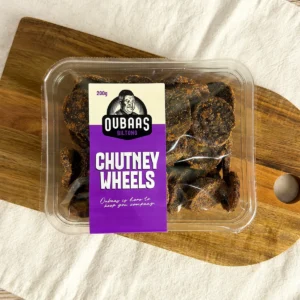 Oubaas prepacked chutney wheels 200g main